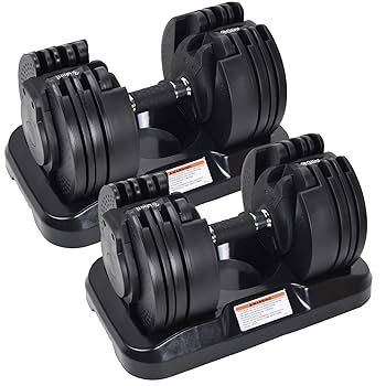 Amazon | 可変式ダンベル 20kg 2個1SET 16段階 両腕分 計40kg